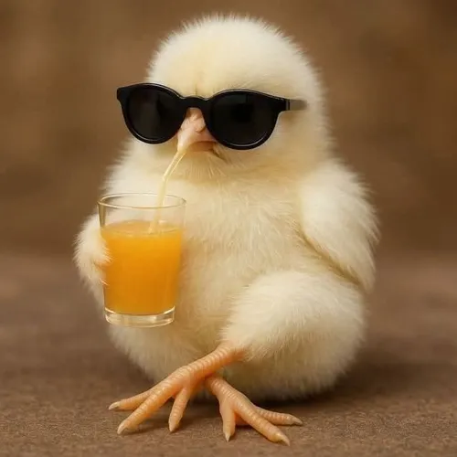 Meme gà hoảng hốt: Biểu cảm “chạy mất dép” nhìn là muốn share