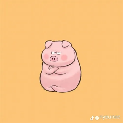Meme con heo hài hước khi tâm trạng muốn buông bỏ mọi deadline