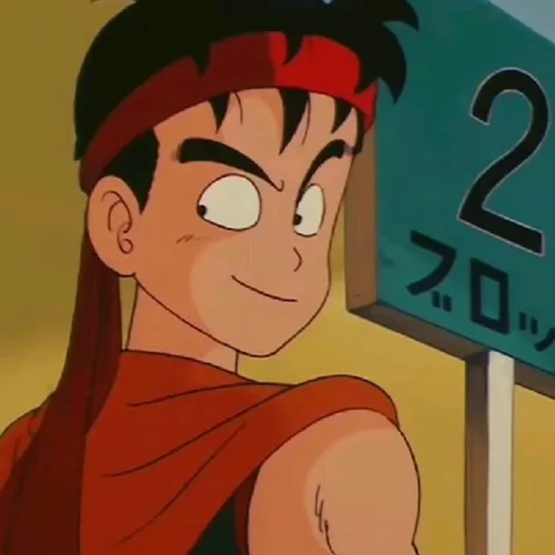 Hình meme hài Yamcha gục ngã giữa phi thuyền Saiyan tạo biểu tượng thất bại.