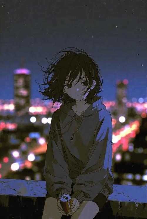 Cô gái mặc áo đồng phục ngồi cuối xe buýt sớm tinh mơ, ôm chiếc balo cũ trong ánh đèn vàng nhạt và hàng ghế phía trước trống trơn