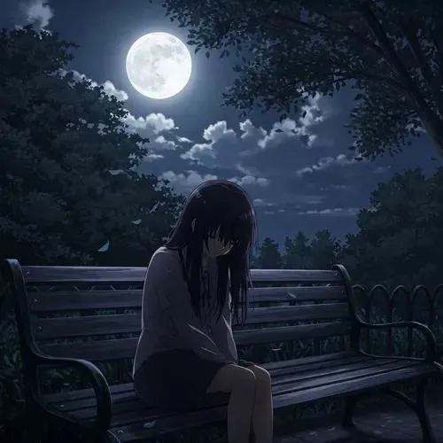 Thiếu nữ bước chậm dưới dãy đèn huỳnh quang của siêu thị khuya, ôm giỏ hàng trống và gương mặt nhợt nhạt như vừa thức qua một đêm dài