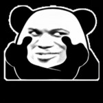 Gấu trúc like 2 tay Gấu trúc like 2 tay